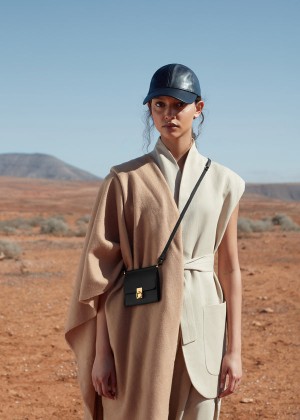 Polène Numéro Sept Crossbody Wallet Negrii | SN-PLN365061